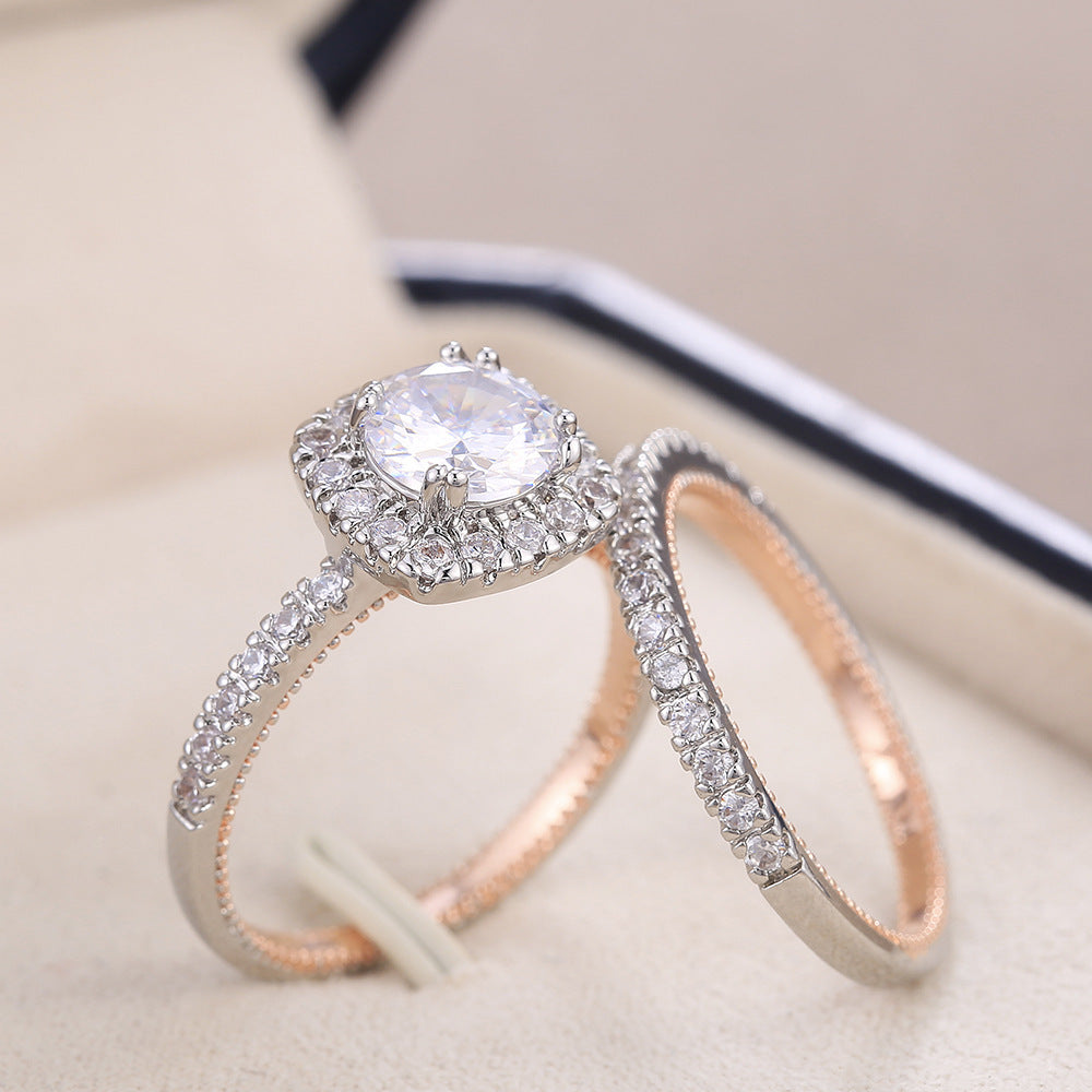 Zircon Female Couple Rings