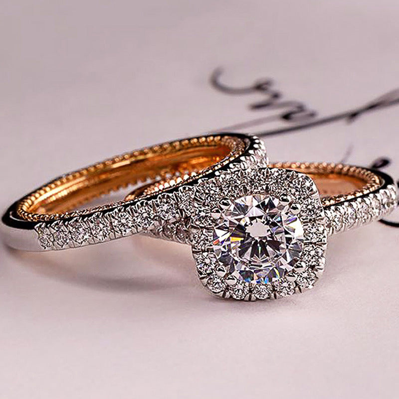 Zircon Female Couple Rings