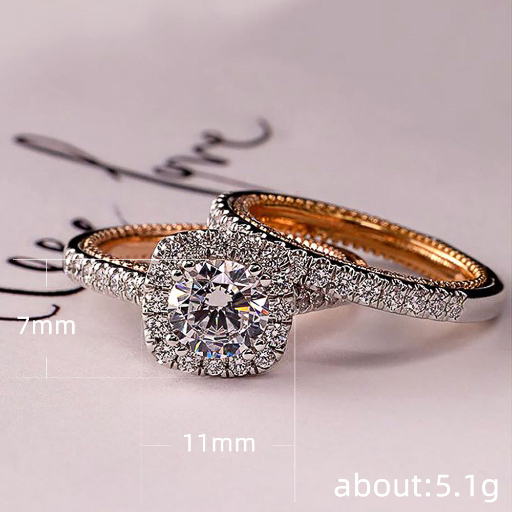 Zircon Female Couple Rings